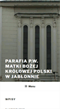 Mobile Screenshot of parafiajablonna.info